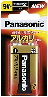 パナソニック 9V形アルカリ乾電池 1本パック 6LR61XJ/1B