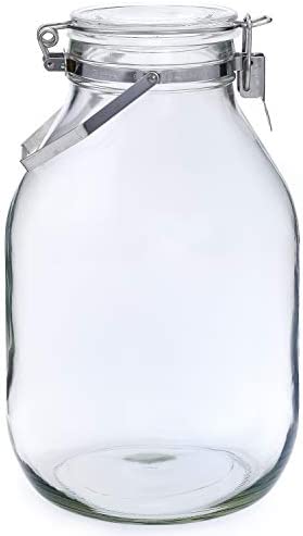 セラーメイト 取手付 密封瓶 保存容器 梅酒 びん 果実酒 づくり 4L ガラス 日本製 220339
