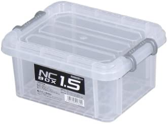 JEJアステージ 収納ボックス 日本製 NCボックス #1.5 積み重ね おもちゃ箱 [幅20.5×奥行16×高さ9.4cm]