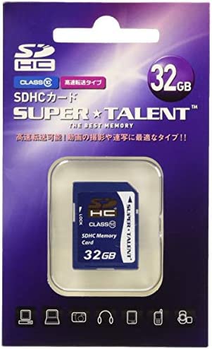 スーパータレント SDHCメモリーカード 32GB Class10 ST32SDC10