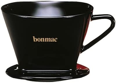 bonmac ボンマック コーヒー ドリッパー メジャースプーン付き 2~4杯用 CD-2B ブラック #813004