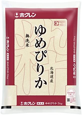 【精米】 北海道産 無洗米 ホクレン ゆめぴりか 5kg 令和3年産