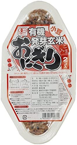 コジマ 有機発芽玄米おにぎり・小豆 180g(90g×2個)