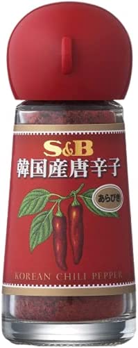 S & B 韓国産唐辛子(あらびき) 12g×5個