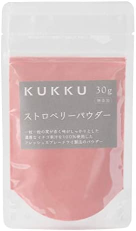 KUKKU ストロベリーパウダー 30g 無添加 フルーツパウダー 食紅