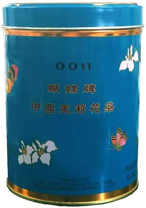 胡蝶牌 青缶 (小) 113g×3缶 比嘉製茶 香りのよいジャスミン茶 さっぱりハーブティー