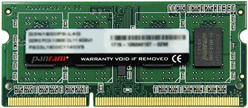 CFD販売 Panram ノートPC用 メモリ DDR3-1600 (PC3-12800) 4GB×1枚 1.35V対応 SO-DIMM 無期限保証 相性保証 D3N1600PS-L4G
