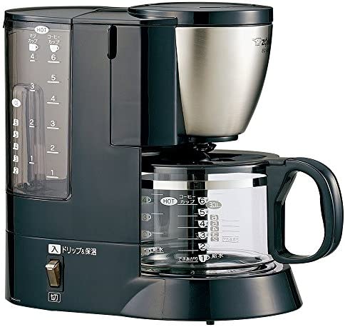 象印 コーヒーメーカー 6杯用 メッシュフィルター付 EC-AS60-XB