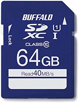 BUFFALO UHS-I Class1 SDカード 64GB RSDC-064GU1S