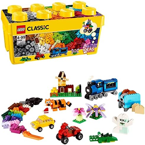 レゴ (LEGO) クラシック 黄色のアイデアボックス プラス 10696 おもちゃ ブロック 宝石 クラフト 男の子 女の子 4歳〜99歳