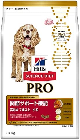 ドッグフード サイエンスダイエット プロ シニア 関節サポート機能 小粒 7歳 以上 チキン 3.3kg 高齢犬 ドライ