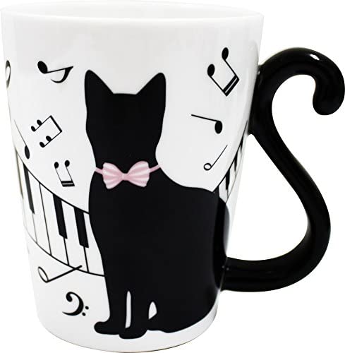 アルタ マグカップルニューシリーズ ピアノネコ 黒猫/ピアノ/メス AR0604103