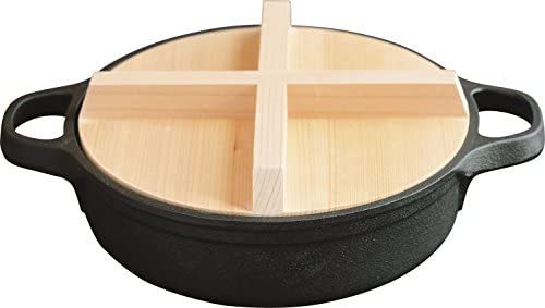 日々道具 鉄鍋 JYO 木蓋付き 16cm 日本製 IH対応 オーブン対応