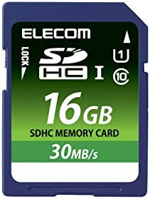 【2015年モデル】エレコム SDXCメモリカード 16GB UHS-1 U1 データ復旧サービス MF-FS016GU11LRA