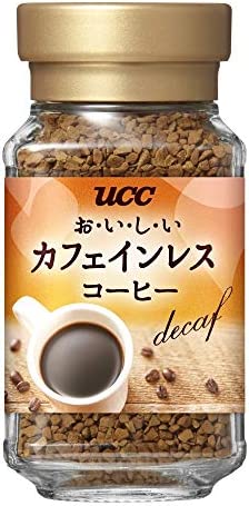 UCC おいしいカフェインレスコーヒー インスタントコーヒー 45g