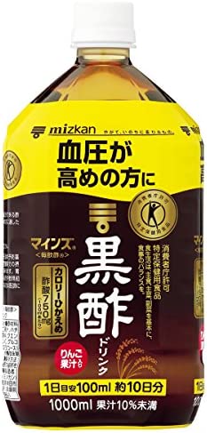 ミツカン マインズ(毎飲酢)黒酢ドリンク 1000ml×6本