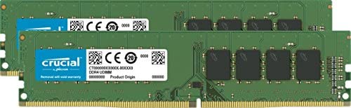 Crucial デスクトップ用増設メモリ 8GB(4GBx2枚) DDR4 2400MT/s(PC4-19200) CL17 UDIMM 288pin CT2K4G4DFS824A