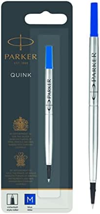 PARKER パーカー ボールペン 水性 替芯 M 中字 ブルー 1950311 正規輸入品
