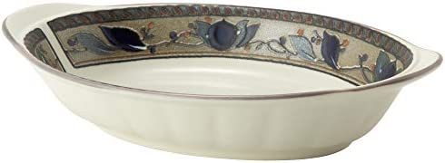 MIKASA グラタン皿 アラベラ ホワイト 直径19.5×奥行11.5×高さ4cm 300ml 電子レンジ・食洗機・オーブン対応 T-772089
