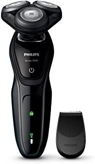 フィリップス 5000シリーズ メンズ 電気シェーバー 27枚刃 回転式 お風呂剃り & 丸洗い可 トリマー付 S5076/06