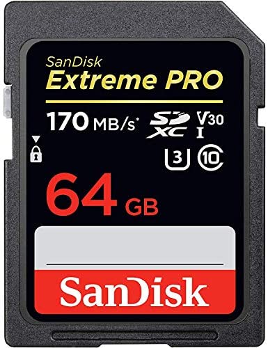 サンディスク Extreme Pro SDXC 64GB カード UHS-I 超高速U3 V30 Class10 4K対応【 5年保証 】 [並行輸入品]