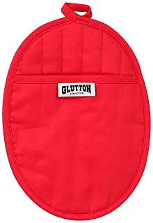 ダルトン(Dulton) 鍋つかみ ポット ホルダー レッド 高さ250×幅185×奥行10mm グラットンシリーズ GLUTTON POT HOLDER RED A515-544RD