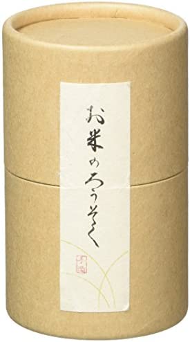 山下工芸(Yamasita craft) 日本製 米ぬか和ろうそくセット 20本入
