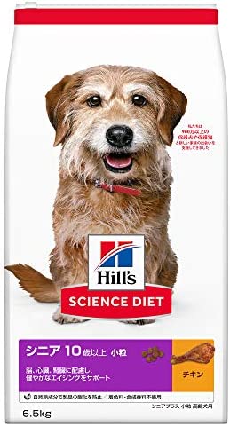 ドッグフード サイエンスダイエット シニアプラス 小粒 10歳以上 チキン 6.5kg 高齢犬