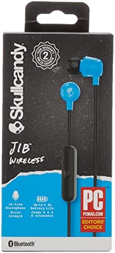 Skullcandy Jib Wireless カナル型ワイヤレスイヤホン Bluetooth対応 BLUE S2DUW-K012【国内正規品】