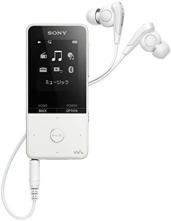 ソニー ウォークマン Sシリーズ 16GB NW-S315: MP3プレーヤー Bluetooth対応 最大52時間連続再生 イヤホン付属 2017年モデル ホワイト N