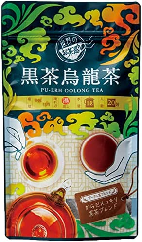 Mug & Pot 黒茶烏龍茶 お徳用TB小 100g×2個