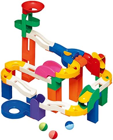 ローヤル コロコロコースターDX ギミックパーツ付き ( ブロック遊び / コロコロ遊び ) 知育玩具 大きなパーツ ボールコースター おもちゃ