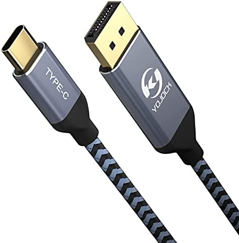 USB C Displayport 変換ケーブル USB-C to DP ケーブル 180cm Type C to ディスプレイポートDP 変換 Thunderbolt3 互換 (1.8M 4K)