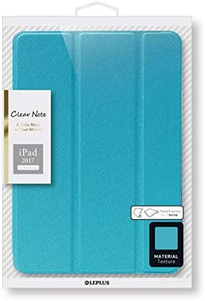 LEPLUS iPad Pro 12.9inch/iPad Pro 背面クリアフラップケース 「Clear Note」 ブルー