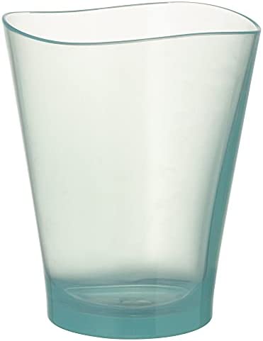 プラキラ(Plakira) ゆらぎ タンブラー グラス コップ ライトブルー 水色 240ml 食洗機対応 キャンプ向け 耐熱100度 割れにくい グランピ