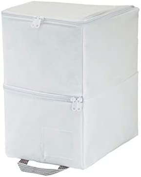 東和産業 収納袋 MSC 2WAY マルチ収納袋 クローゼット ホワイト 衣類・小物用 85694 41×18×5cm
