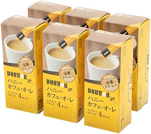 ドトールコーヒー スティックハニーカフェオレ 4P×6箱