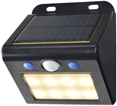 エルパ (ELPA) LEDセンサーウォールライト (小/電球色/ソーラー式/防水) 人感センサー/屋外/ESL-K101SL(L)