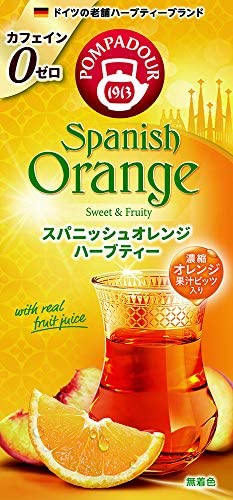 日本緑茶センター ポンパドール スパニッシュオレンジ 22g×6箱