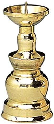 マルエス 燭台 真鍮ローソク立 2.0寸 10T063-2