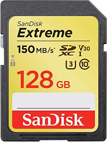 SanDisk 128GB Extreme UHS-I SDXC SDSDXV5-128G サンディスク 海外パッケージ品