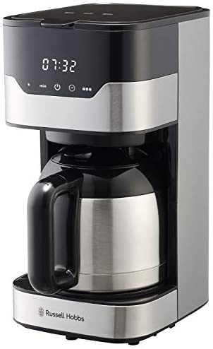ラッセルホブス コーヒーメーカー グランドリップ 8杯 ペーパーフィルター不要 タイマー 7653JP
