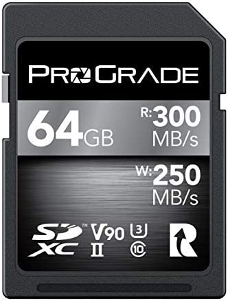 ProGrade Digital (プログレードデジタル) 【SDXC UHS-II V90】 COBALT 300R メモリーカード 正規輸入品 (64GB)