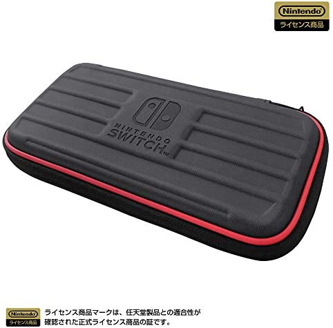 【任天堂ライセンス商品】タフポーチ for Nintendo Switch Lite ブラック?レッド 【Nintendo Switch Lite対応】