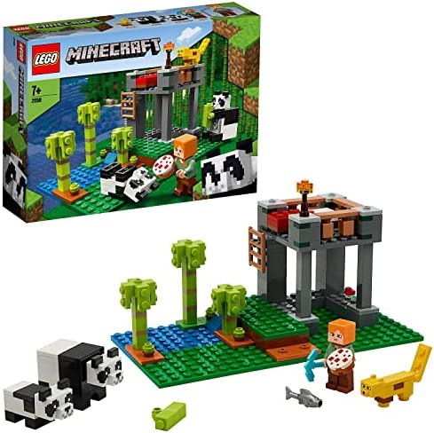 レゴ(LEGO) マインクラフト パンダ保育園 21158 おもちゃ ブロック プレゼント 動物 どうぶつ 街づくり 男の子 女の子 7歳以上