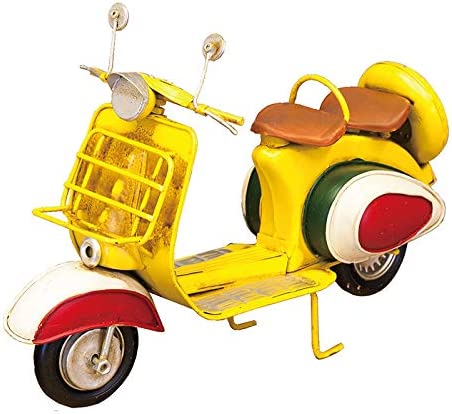 秋月貿易 置物 Scooter ITALY L26.5×D9.5×H17.5cm ヴィンテージバイク 1904D-1359