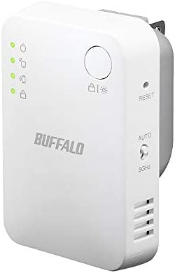 バッファロー WiFi 無線LAN 中継機 有線LANポート搭載 Wi-Fi5 11ac 433+300Mbps コンセント直挿しモデル 簡易パッケージ 日本メーカー【i