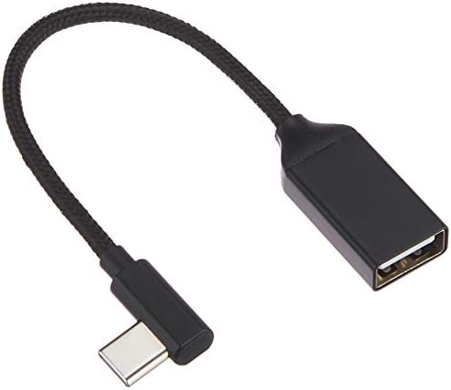 アイネックス USB Type-Cホストケーブル C - A L型 10cm U20CA-LF01T