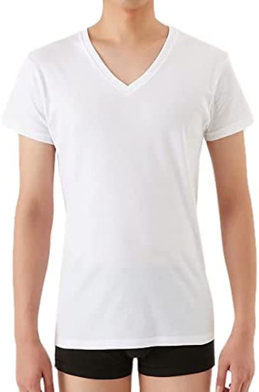 [グンゼ] インナーシャツ the GUNZE STANDARD VネックTシャツ 2枚組 メンズ