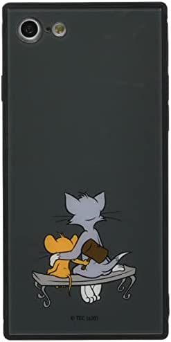 イングレム iPhone 8 ケース iPhone 7 カバー トムとジェリー KAKU 衝撃吸収 かわいい おしゃれ [ ストラップ ホール 付き 通し穴 ] 軽量